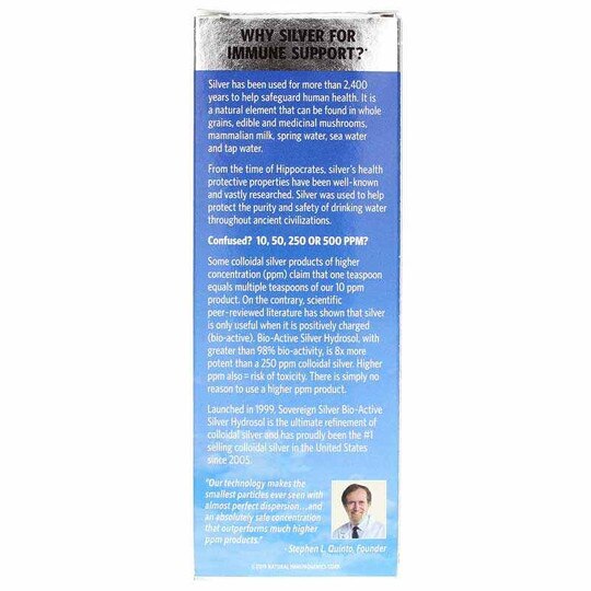 Bio-Active Silver Dropper, SVS